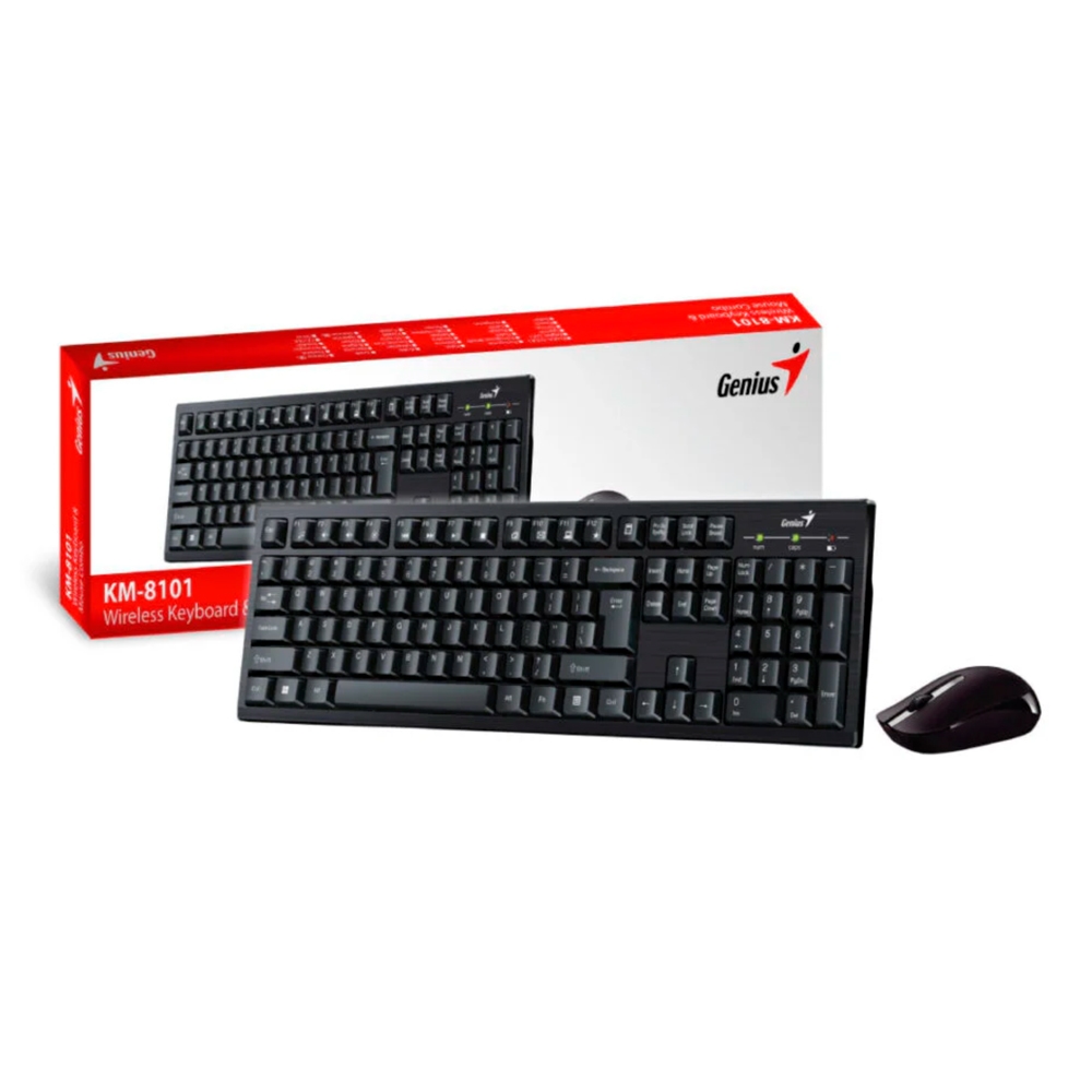 Combo teclado y mouse alámbrico Genius